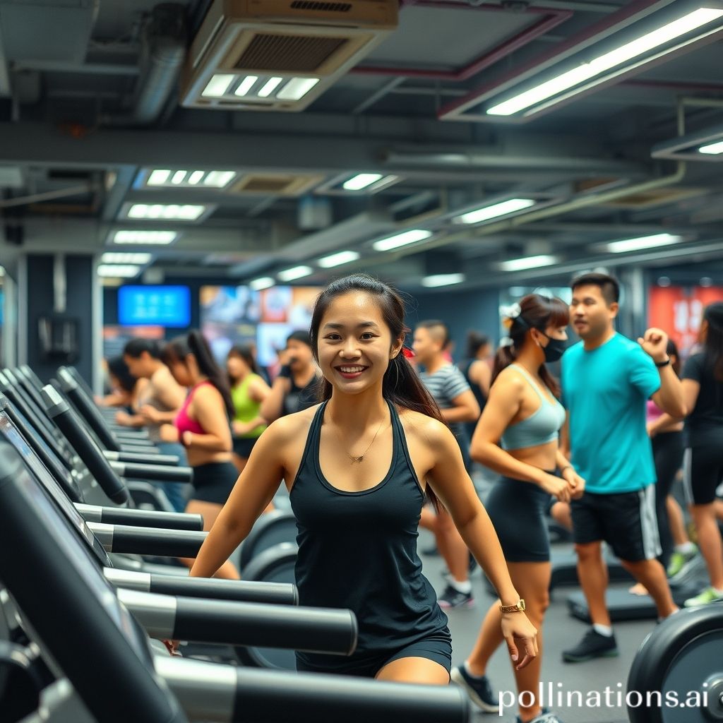 Fitness Scene in Seoul, KR
